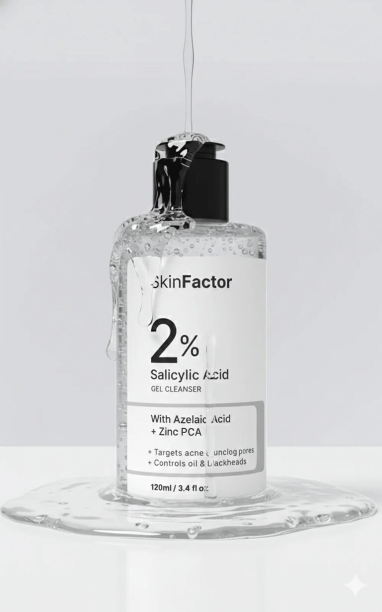 Salicylic Acid Is a Beta-Hydroxy Acid (BHA) Known for Its Oil-Soluble Nature